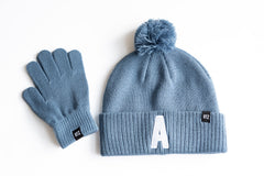 Letter Pom Pom Hat