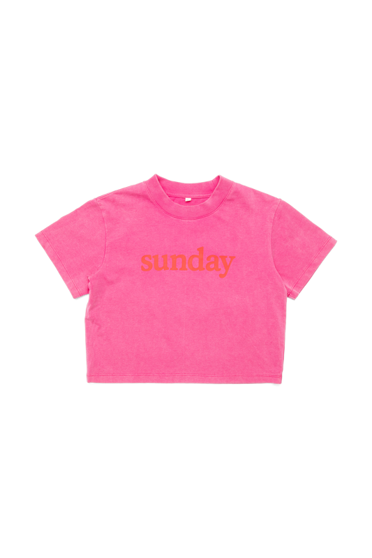 Sunday Tee - Pink