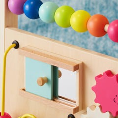 Rainbow Baby Walker & Activity Cube Developmental Playset