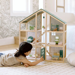 Tiny Land® Sweetwood Dollhouse without Dolls