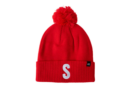 Letter Pom Pom Hat