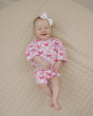 Shorts Set | Pink Butterfly