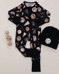 Bamboo Zip Romper | Rad Vibes