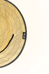 TODDLER STRAW HAT - ACID WASH BLACK