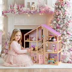 Tiny Land® Sweetwood Dollhouse without Dolls