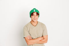 Letter Pom Pom Hat