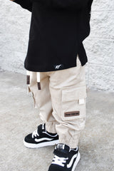 KNOX CARGO PANTS - BEIGE