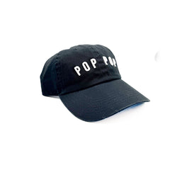 Pop Pop Baseball Hat (one line)