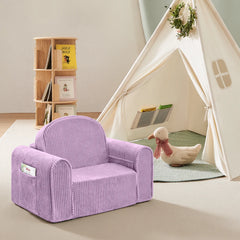 Tiny Land® Ultimate Reading Retreat: Premium Teepee & Corduroy Lounger