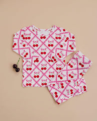 Bamboo Two Piece Set | Cherry Bow