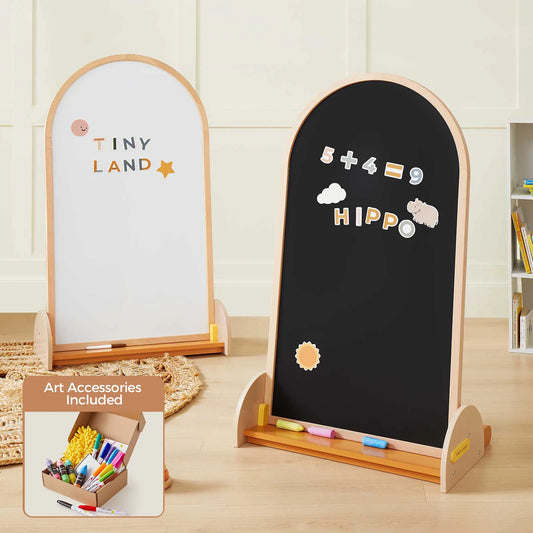 Tiny Land® Double-Sided Arched Magnet Chalkboard &  Art Kit