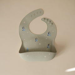 Bluey x Mushie Silicone Baby Bib