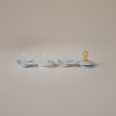 FRIGG Baby's First Pacifier Moonlight Sailing (Powder Blue) 4-Pack