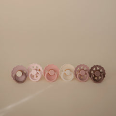 FRIGG Natural Rubber Pacifier 6-Pack