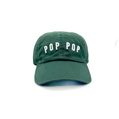 Pop Pop Baseball Hat (one line)