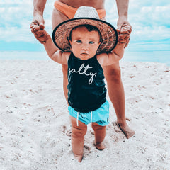 SALTY TANK - BLACK