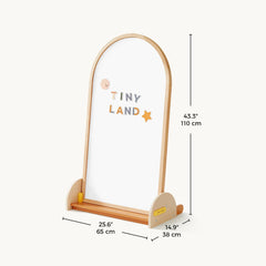 Tiny Land® Double-Sided Arched Magnet Chalkboard &  Art Kit