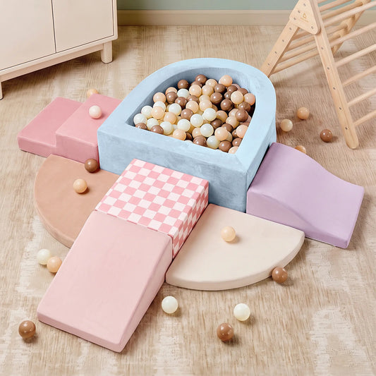 Tiny Land® Violet PlayNest Climbing & Ball Pit Set