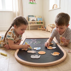 Tiny Land® Double-Sided Arched Magnet Chalkboard &  Art Kit
