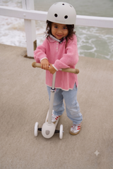 BANWOOD ECO SCOOTER & HELMET SET - IVORY