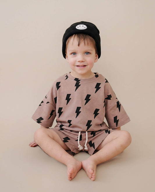 Shorts Set | Mocha Bolts