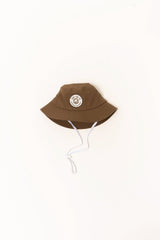 MOCHA WATERPROOF BUCKET HAT