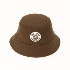 MOCHA WATERPROOF BUCKET HAT