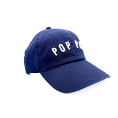 Pop Pop Baseball Hat (one line)