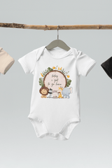 Today I Get To Go Home Safari Drum (Bodysuit)