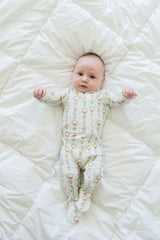 Baby Zip-Up in Holiday House