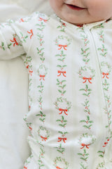 Baby Zip-Up in Holiday House