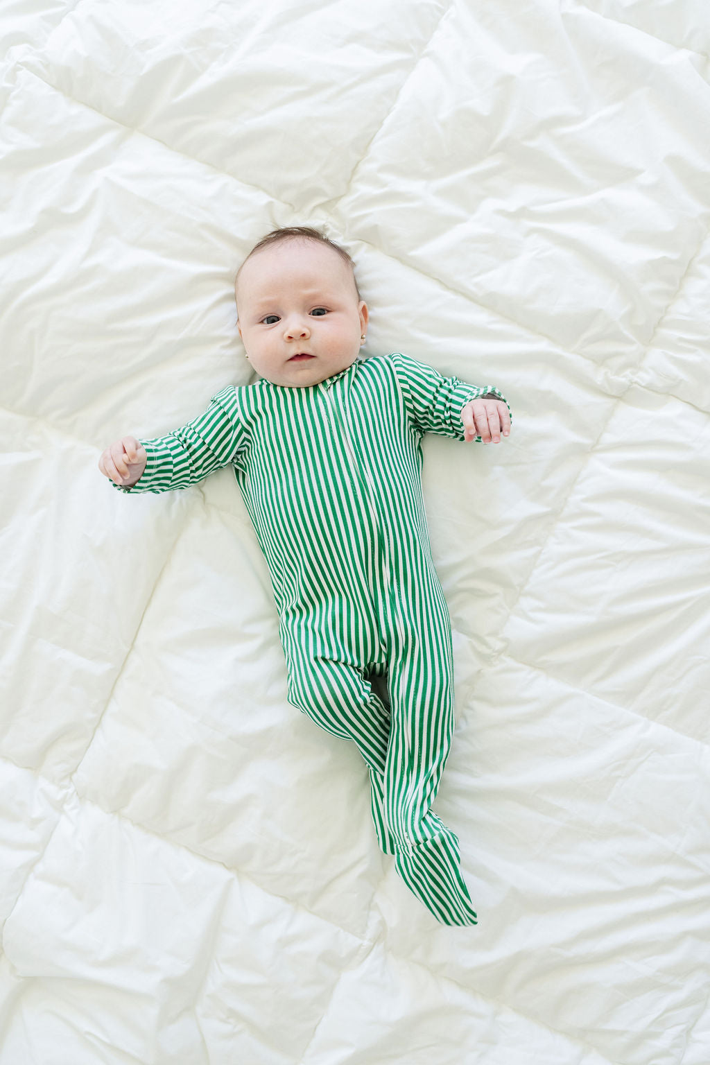 Baby Zip-Up in Alpine Stripe