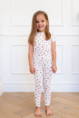 Short Sleeve PJ Set in Strawberries