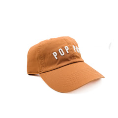 Pop Pop Baseball Hat (one line)