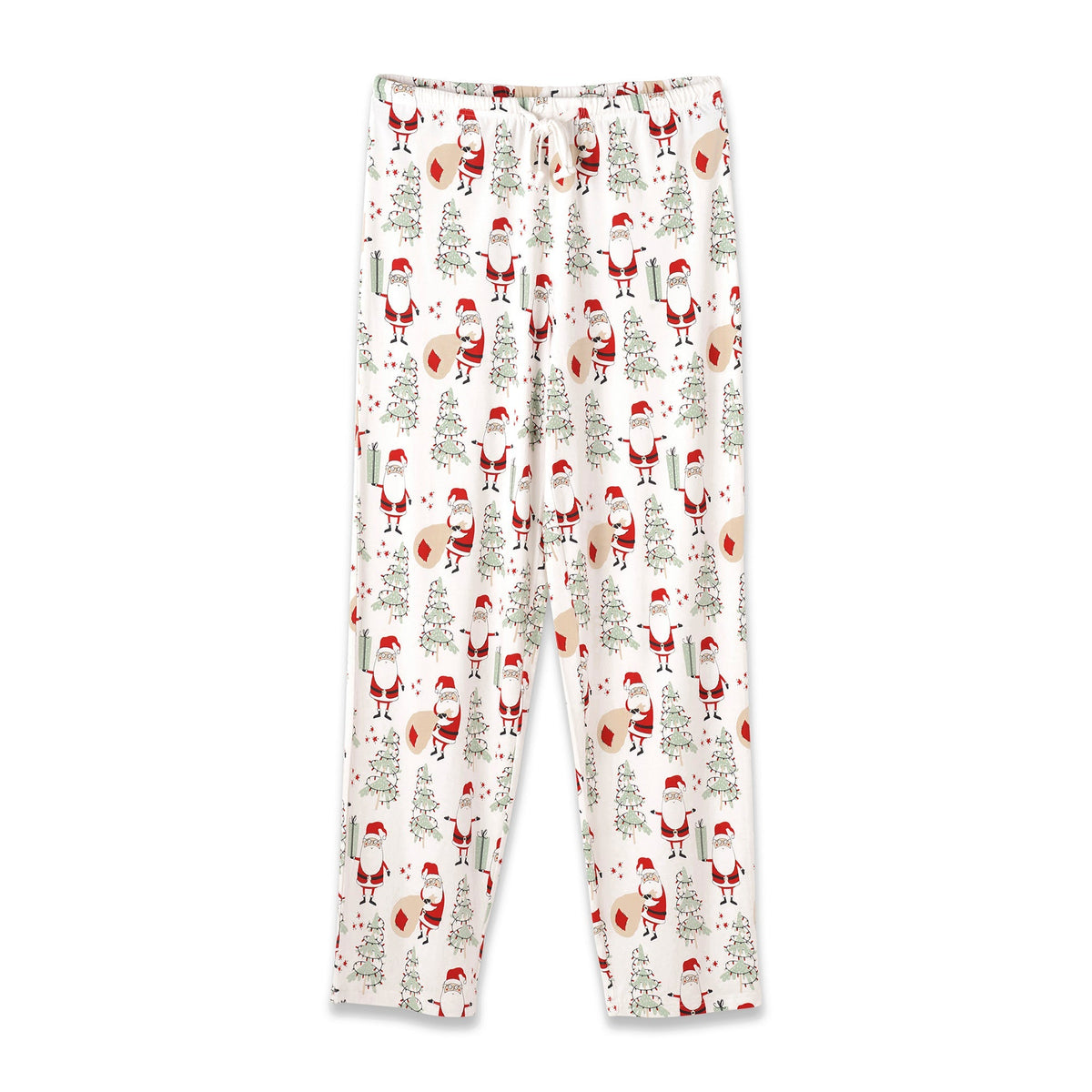 Christmas Santa Adult Bamboo Pajama Pants - Family Matching