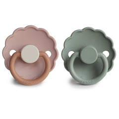 FRIGG Daisy Silicone Pacifier 2-Pack