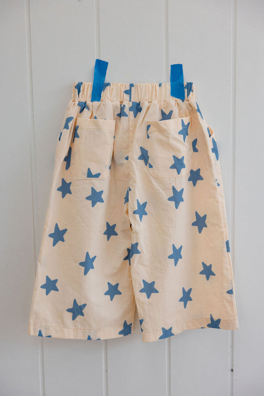 Dusty Star Pants - Blue