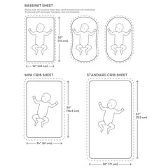 Extra Soft Bassinet Muslin Crib Sheet